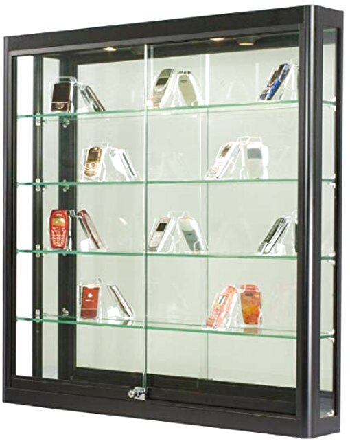 Second Hand Glass Wall Display Cabinet In Ireland