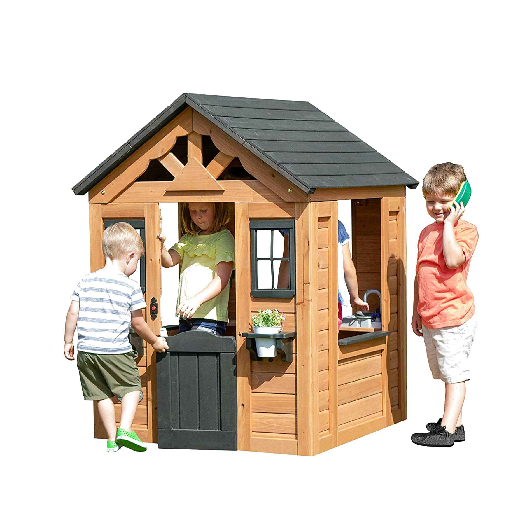 wooden playhouse sale second hand